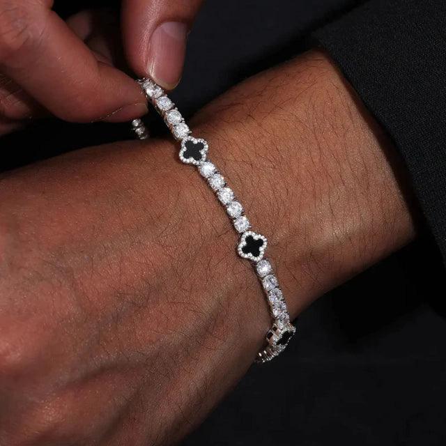 Kravelle™ 4MM CLOVER RIVIERA BRACELET
