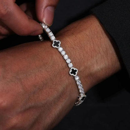 Kravelle™ 4MM CLOVER RIVIERA BRACELET