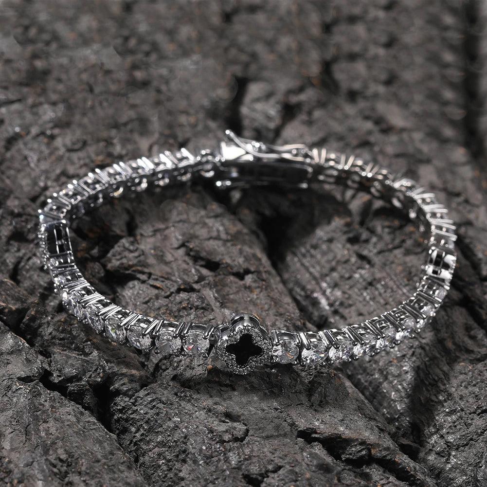 Kravelle™ 4MM CLOVER RIVIERA BRACELET