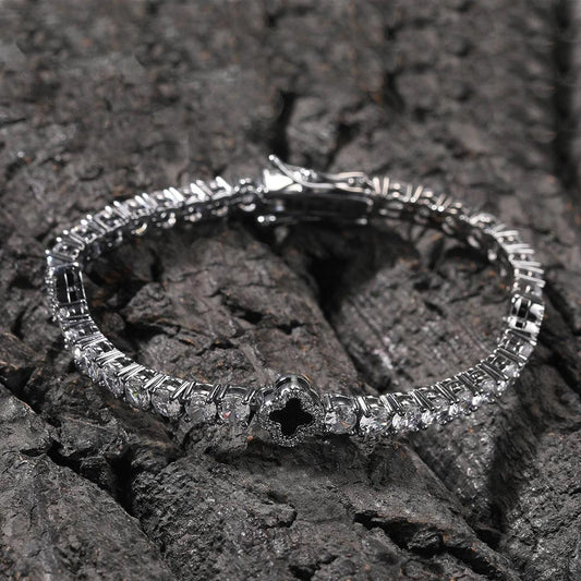Kravelle™ 4MM CLOVER RIVIERA BRACELET
