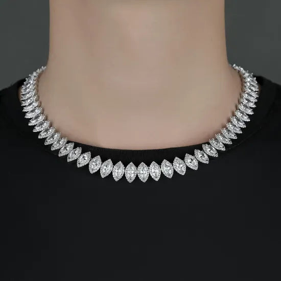 Kravelle™ Iced Rope Chain — Silver - Image 1