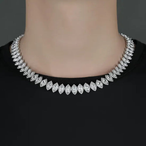Kravelle™ Iced Rope Chain — Silver - Image 1