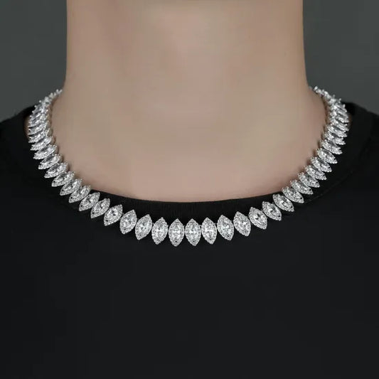 Kravelle™ Iced Rope Chain — Silver - Image 1