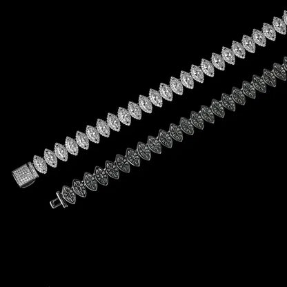 Kravelle™ Iced Rope Chain — Silver - Image 2