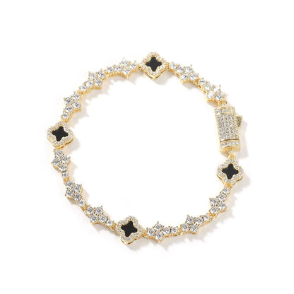 Kravelle™ 4MM CLOVER RIVIERA BRACELET